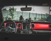 Jeep Wrangler JL dashboard rail by FURY Gravity Armory Series
